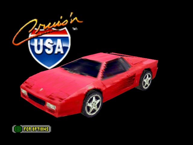 Cruis'n USA screenshot 3 for Nintendo 64